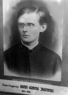 Kostas Jagminas. Nuotrauka iš B. Kaluškevičiaus archyvo