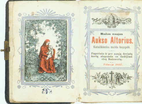 Kontrafakcinis leidinys: Tilže J.Schoenkės spaustuvė 1897 m.
